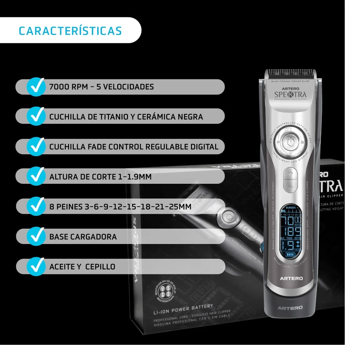 Maquina Spektra ARTERO Maquina Spektra -Bravery Tienda 02 caracteristicas m629 1 64ec75a8f19e8