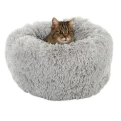 Cama Mochi Para Mascotas -Bravery Tienda 105496 katzenbett mochi hellgrau fg 2 3