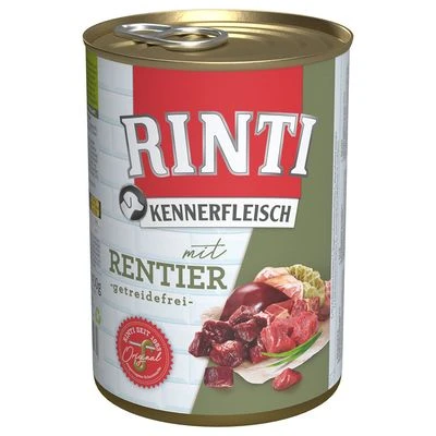 Pack Ahorro: Rinti Kennerfleisch 12 x 400 g Pack Ahorro: Rinti Kennerfleisch 12 X 400 G -Bravery Tienda 111296 pla bilder rinti kennerfleisch rentier 400g hs 01 8
