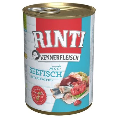 Pack Ahorro: Rinti Kennerfleisch 12 x 400 g Pack Ahorro: Rinti Kennerfleisch 12 X 400 G -Bravery Tienda 111298 pla bilder rinti kennerfleisch seefisch 400g hs 01 3