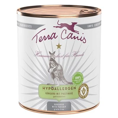 Terra Canis menú hipoalergénico para perros 6 x 800 g Terra Canis Menú Hipoalergénico Para Perros 6 X 800 G -Bravery Tienda 114412 pla terracanis hypoallergen kaenguru 800g 6