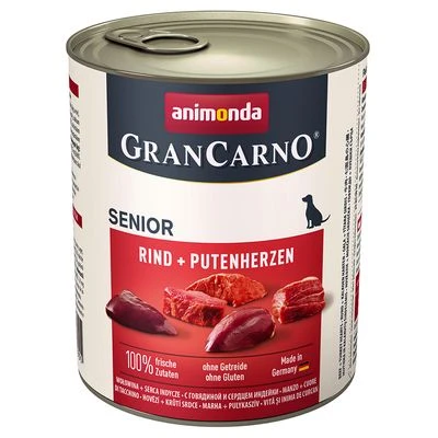 Animonda GranCarno Original Senior 6 x 800 g Animonda GranCarno Original Senior 6 X 800 G -Bravery Tienda