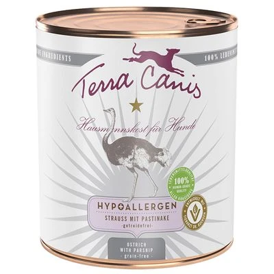 Terra Canis menú hipoalergénico para perros 6 x 800 g Terra Canis Menú Hipoalergénico Para Perros 6 X 800 G -Bravery Tienda 114597 pla terracanis hypoallergen strauss 800g 9