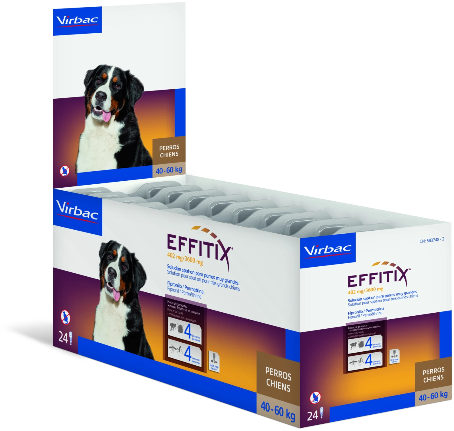 Pipetas Effitix Spot on Antiparasitariopara Perros de 40 a 60 Kg (402mg/3600mg) Virbac Pipetas Effitix Spot On Antiparasitariopara Perros De 40 A 60 Kg (402mg/3600mg) -Bravery Tienda 117531 03597133067545 xl 2 63ee001392474 scaled