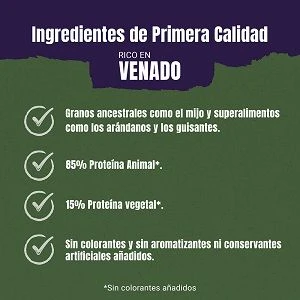 PURINA Adventuros rico en venado con granos ancestrales PURINA Adventuros Rico En Venado Con Granos Ancestrales -Bravery Tienda 142397 adventuros hundesnacks venison es 120g hs 02 1
