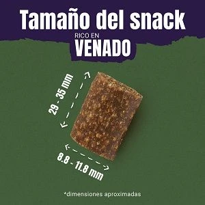 PURINA Adventuros rico en venado con granos ancestrales PURINA Adventuros Rico En Venado Con Granos Ancestrales -Bravery Tienda 142397 adventuros hundesnacks venison es 120g hs 03 5