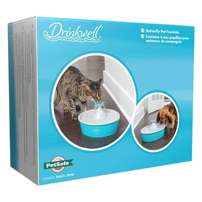 Bebedero Fuente Drinkwell Butterfly De PetSafe -Bravery Tienda 145996 radiosystems petsafe drinkwell butterfly trinkbrunnen 1 5l hs 02 4