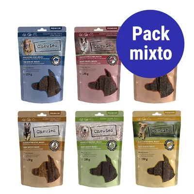Chewies maxitiras de carne para perros - Pack mixto Chewies Maxitiras De Carne Para Perros - Pack Mixto -Bravery Tienda 1656413485499 img1 0