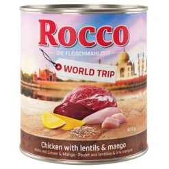 Rocco Vuelta Al Mundo India, Pollo Con Lentejas Y Mango