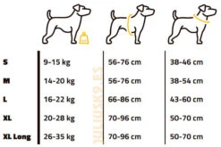 Julius K9 Arnés IDC Longwalk Neón -Bravery Tienda 172390 guia de tallas de idc longwalk tallas s a 2xl 3 3