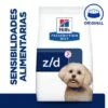 Hill's Z/d Mini Prescription Diet Food Sensitivities Pienso Para Perros 1 Hill's Z/d Mini Prescription Diet Food Sensitivities Pienso Para Perros -Bravery Tienda 1 50 pd zd mini dog bk31571m plp es 0