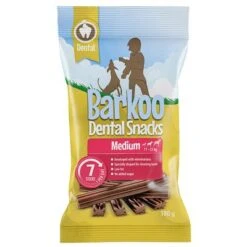 PROMO: Pack 224 Uds. Barkoo Dental Snacks Para Perros 11 PROMO: Pack 224 Uds. Barkoo Dental Snacks Para Perros -Bravery Tienda 1 barkoo dental medium 180g 1000x1000 5