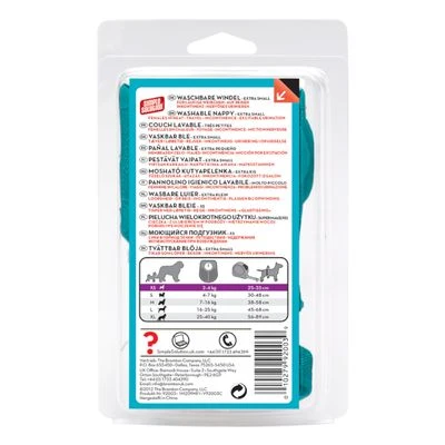 Simple Solution pañal lavable para perros Simple Solution Pañal Lavable Para Perros -Bravery Tienda 200308 manna pro simple solution waschbare windel hs1 6