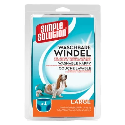 Simple Solution pañal lavable para perros Simple Solution Pañal Lavable Para Perros -Bravery Tienda 201597 pla manna pro simple solution waschbare windel hs8 9