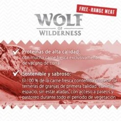 Wolf Of Wilderness Free Range 6 X 400 G -Bravery Tienda 2021 09 wow freerange wet board highvalley 1000x1000 es 7 1