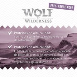 Wolf Of Wilderness Free Range 6 X 400 G -Bravery Tienda 2021 09 wow freerange wet board wildhills 1000x1000 es 5 1