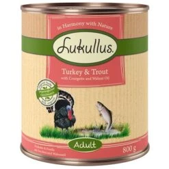 Lukullus Adult Sin Cereales 6 X 800 G -Bravery Tienda 2023 09 lk 800g apf adult turkey trout 1000x1000 3