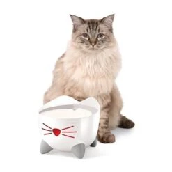 Bebedero Fuente Catit PIXI De Acero -Bravery Tienda 203608 hagencontainer catitpixi trinkbrunnen edelstahl 2 5l hs 08 1