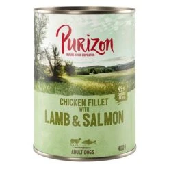 Purizon Adult 6 X 400 G Comida Húmeda Sin Cereales Para Perros -Bravery Tienda 209096 pla purizon lamm 400g 4
