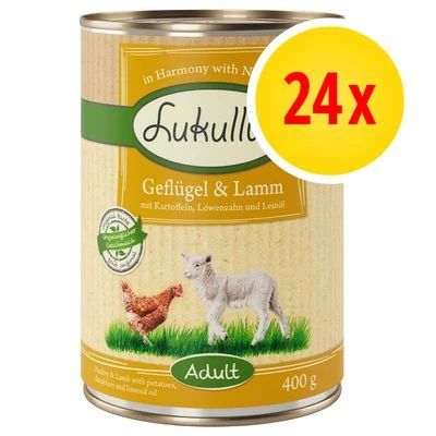 Pack ahorro: Lukullus 24 x 400 g Pack Ahorro: Lukullus 24 X 400 G -Bravery Tienda