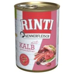 Rinti Kennerfleisch 6 X 400 G -Bravery Tienda 25426 pla bilder rinti kennerfleisch kalb 400g hs 01 4