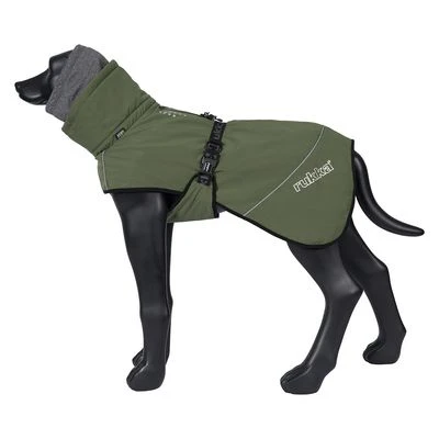 Abrigo Acolchado Rukka® Warmup Verde Oliva Para Perros -Bravery Tienda 258996 259096 259097 259098 rukka warmup hundemantel oliv hs 03 1
