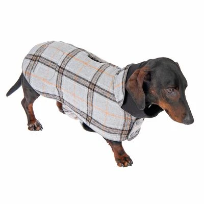 Abrigo Flannel Check para perros Abrigo Flannel Check Para Perros -Bravery Tienda 269061 35cm dackel fg 2637 8