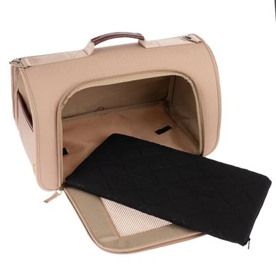 Bolso con bandolera TIAKI Premium Camello para mascotas Bolso Con Bandolera TIAKI Premium Camello Para Mascotas -Bravery Tienda 295110 premium tragetasche camello fg 4401 9