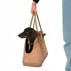Bolso De Transporte TIAKI Premium Camello Para Mascotas -Bravery Tienda 295114 premium umhaengetasche camello fg 4524 6