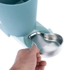 TIAKI Tolva Para Pienso Y Agua, Azul Claro Para Mascotas -Bravery Tienda 302396 tiaki wasser und futterspender fg 6119 7