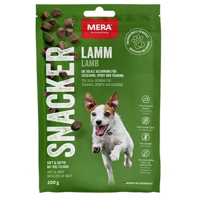 MERA Snacks Mix para perros MERA Snacks Mix Para Perros -Bravery Tienda 306497 pla mera snacker lamm 200g hs 01 7