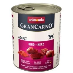 Animonda GranCarno Original Adult 12 X 800 G - Pack Ahorro -Bravery Tienda 31085 pla animonda grancarno rinduherz 800g 1