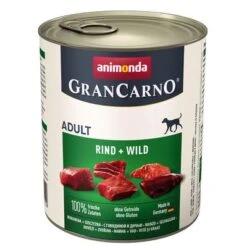 Animonda GranCarno Original Adult 12 X 800 G - Pack Ahorro -Bravery Tienda 31087 pla animonda grancarno rinduwild 800g 3