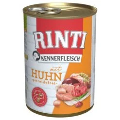 Rinti Kennerfleisch 6 X 400 G -Bravery Tienda 3133 pla bilder rinti kennerfleisch huhn 400g hs 01 3