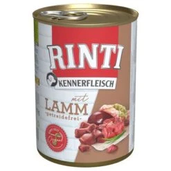 Rinti Kennerfleisch 6 X 400 G -Bravery Tienda 3136 pla bilder rinti kennerfleisch lamm 400g hs 01 0