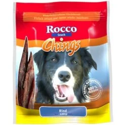 Megapack Rocco Chings Originals Láminas De Carne Para Perros 15 X 250 G 16 Megapack Rocco Chings Originals Láminas De Carne Para Perros 15 X 250 G -Bravery Tienda 32486 PLA Rocco Chings Rind semi Moist 120 g 3