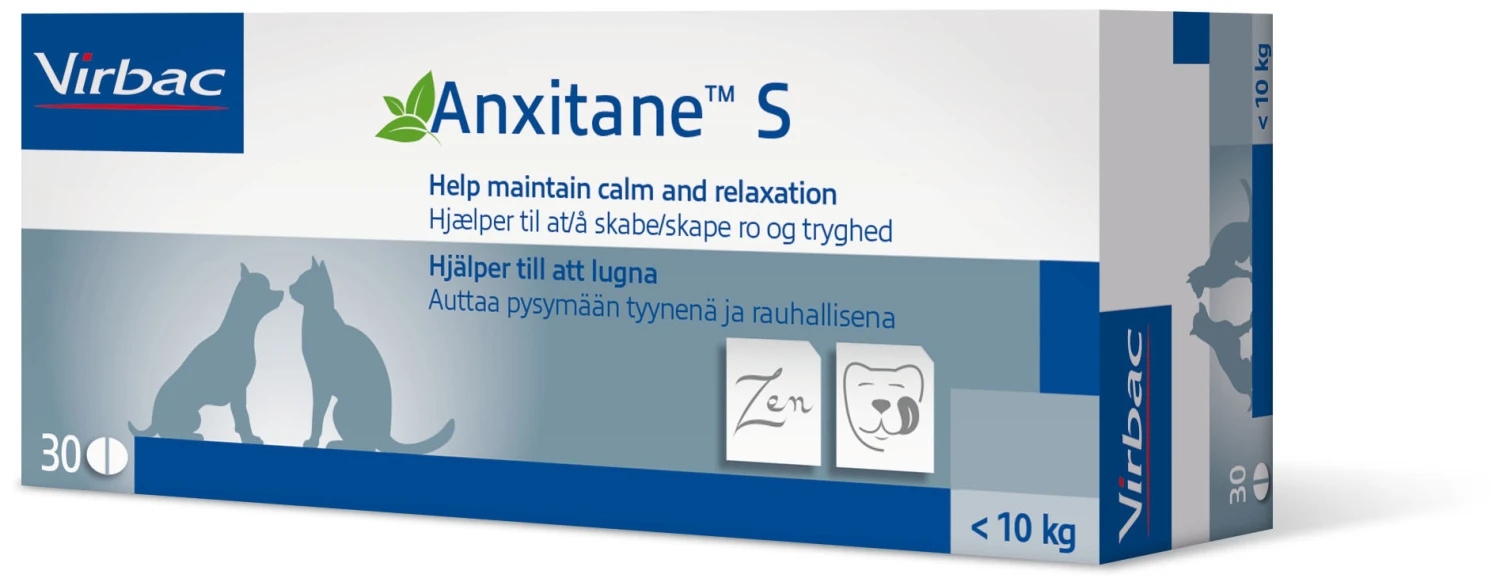 Anxitane para Situaciones de Estrés en Gatos y Perros de menos 10 Kg Virbac Anxitane Para Situaciones De Estrés En Gatos Y Perros De Menos 10 Kg -Bravery Tienda 327849 1