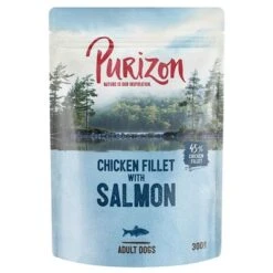 Purizon Adult 6 X 300 G Sin Cereales En Bolsitas Para Perros -Bravery Tienda 344198 pla megapack purizon pouch lachs 300g hs 01 0