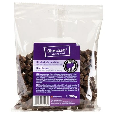 Multipack Chewies Huesitos 3 X 200 G -Bravery Tienda 35250 pla chewies kn chelchen kausnacks 200g rind hs 05 9