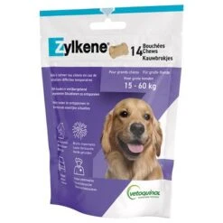 Vetoquinol Zylkene Chews Tranquilizante Natural Para Perros 4 Vetoquinol Zylkene Chews Tranquilizante Natural Para Perros -Bravery Tienda 365498 pla demavic zylkene chew 445mg hs 01 9