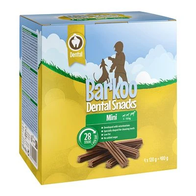 PROMO: Pack 224 uds. Barkoo Dental Snacks para perros PROMO: Pack 224 Uds. Barkoo Dental Snacks Para Perros -Bravery Tienda