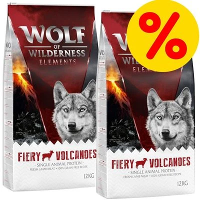 Pack ahorro: 2 x 12 Wolf of Wilderness Elements Pack Ahorro: 2 X 12 Wolf Of Wilderness Elements -Bravery Tienda 3 percent bit 9