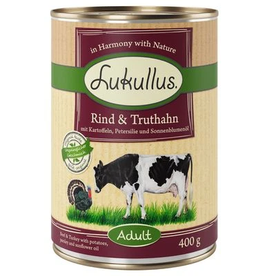 Pack ahorro: Lukullus 24 x 400 g Pack Ahorro: Lukullus 24 X 400 G -Bravery Tienda