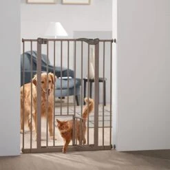 Barrera Savic Dog Barrier Con Puerta Gatera 4 Barrera Savic Dog Barrier Con Puerta Gatera -Bravery Tienda 50424 savic absperrgitter dog barrier katzentuer hs 02 7