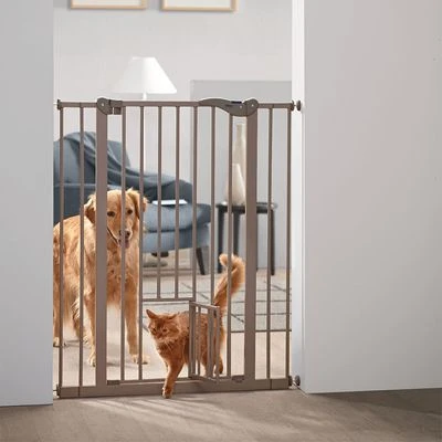 Barrera Savic Dog Barrier con puerta gatera Barrera Savic Dog Barrier Con Puerta Gatera -Bravery Tienda 50424 savic absperrgitter dog barrier katzentuer hs 02 7