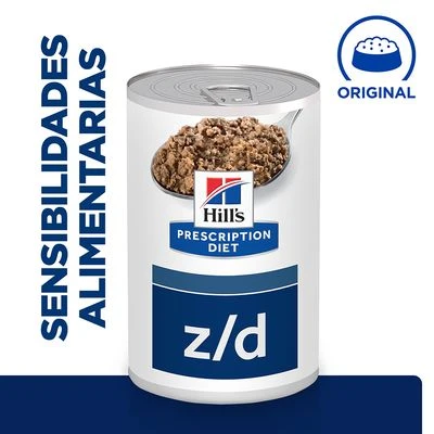 Hill's z/d Food Sensitivities Prescription Diet comida húmeda Hill's Z/d Food Sensitivities Prescription Diet Comida Húmeda -Bravery Tienda 52 pd zd can dog bk30972 plp es 3