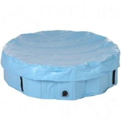 Piscina Para Perros Keep Cool -Bravery Tienda 60405 dog pool mit schutzabdeckung 02 0