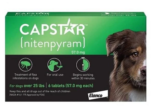 Capstar Comprimidos para Perros Grandes (57 mg) Capstar Comprimidos Para Perros Grandes (57 Mg) -Bravery Tienda 62986 buena 0 63a571e9e6628