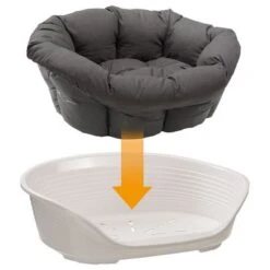 Funda Antracita Para Cesta Ferplast -Bravery Tienda 75183 ferplast hundekorbsofa anthrazit hs 05 0