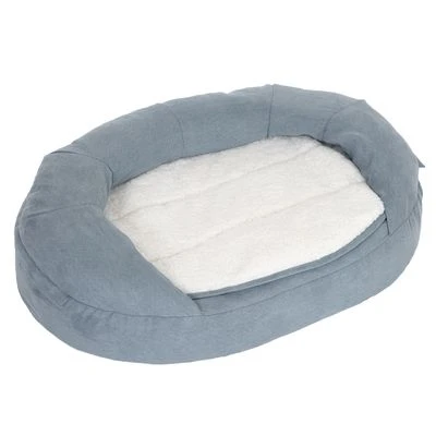 Cama ortopédica Memory ovalada gris Cama Ortopédica Memory Ovalada Gris -Bravery Tienda 79216 pla memory oval grau fg 6674 1